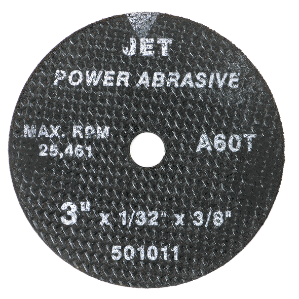 3 x 1/32 x 3/8 A60T POWER ABRASIVE T1 Cut-Off Wheel