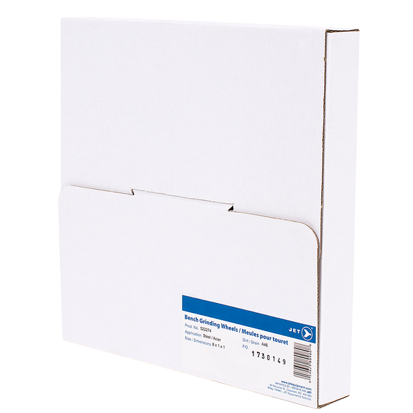 8 x 1 x 1 A46 Bench Grinding Wheel