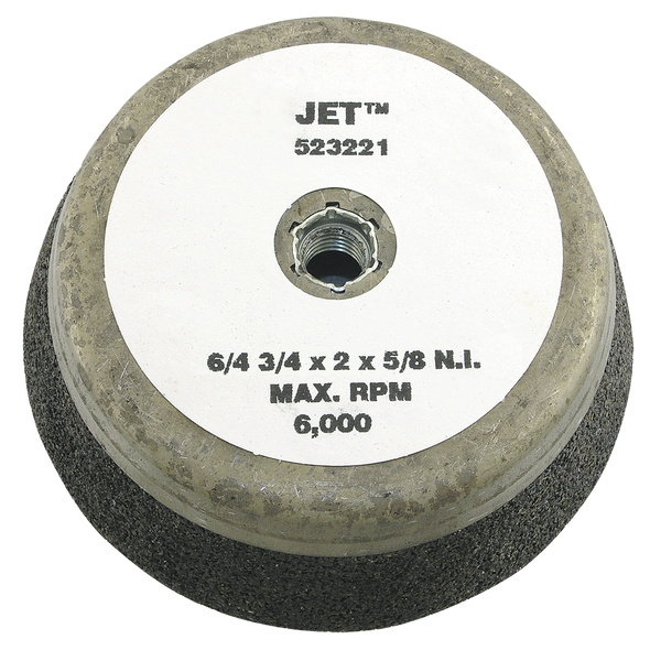 6 x 2 x 5/8-11NC A16 T11 Resin Bond Cup Wheel