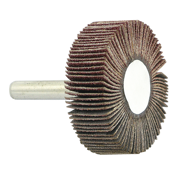 1-1/2 x 1/2 A80 1/4" Shaft Mounted Flapwheel 560153 CTEC Supply