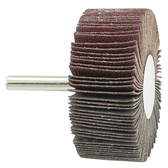 2-1/2 x 1 A120 1/4" Shaft Mounted Flapwheel 560275 CTEC Supply