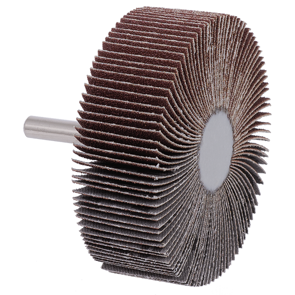 3 x 1 A60 1/4" Shaft Mounted Flapwheel 560322 CTEC Supply