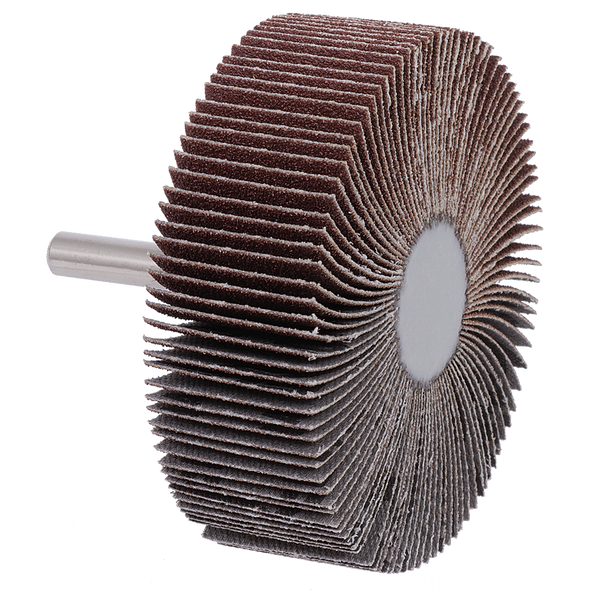 3 x 1 A80 1/4" Shaft Mounted Flapwheel 560323 CTEC Supply