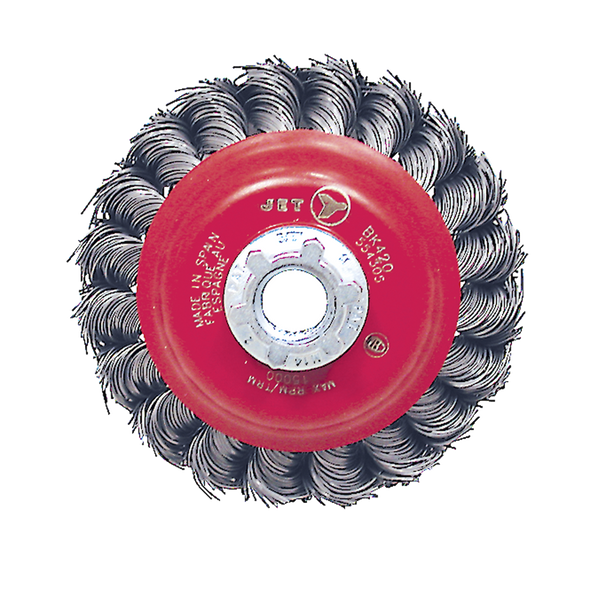 4-1/2 x 5/8-11 NC Knot Twisted Conical Brush