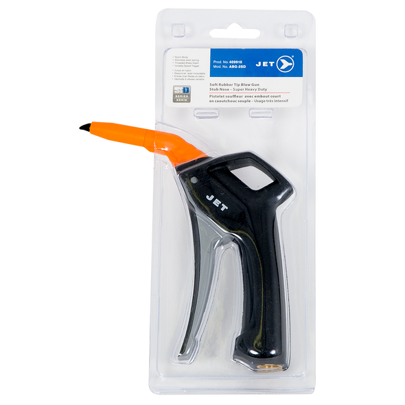 Soft Rubber Tip Blow Gun Stub Nose  Super Heavy Duty