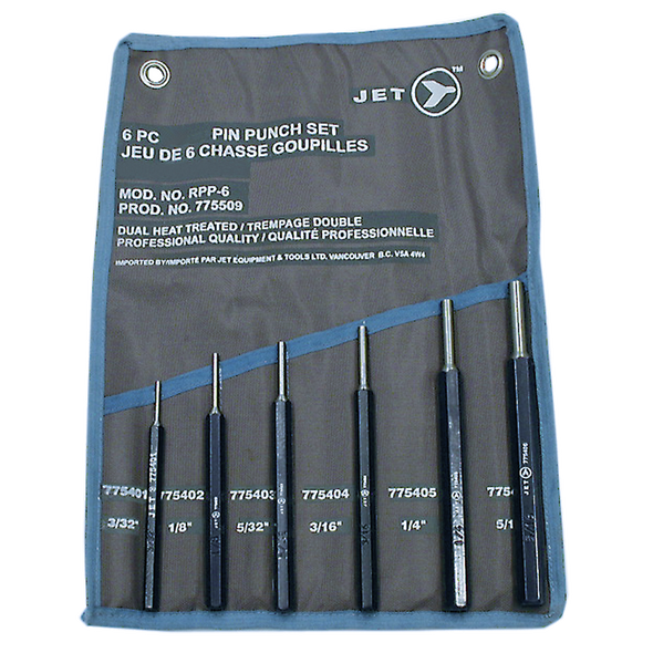 6 PC Pin Punch Set