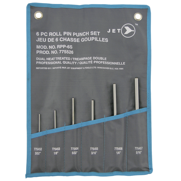 6 PC Roll Pin Punch Set
