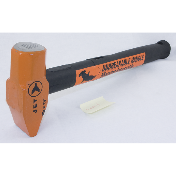2 lb x 16" Indestructible Handle Cross Pein Hammer - Super Heavy Duty