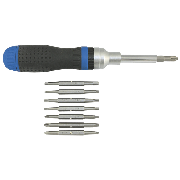 19 PC Ratcheting Screwdriver Set