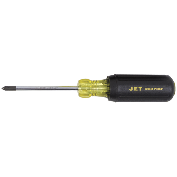 #1 x 3" Phillips Cushion Grip Screwdriver