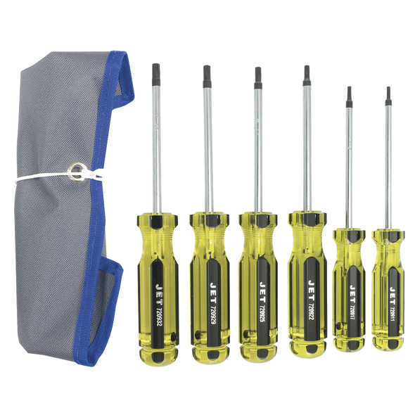 6 PC Jumbo Handle TORX Screwdriver Set