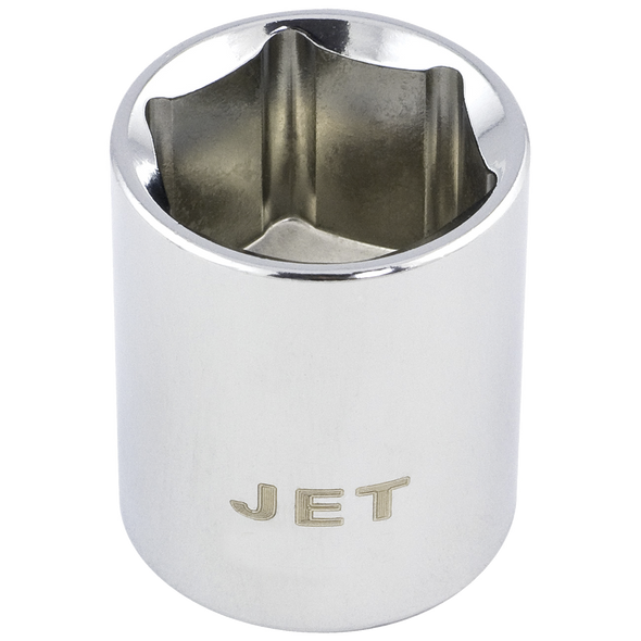 3/8" DR x 9/16" Regular Chrome Socket - 6 Point