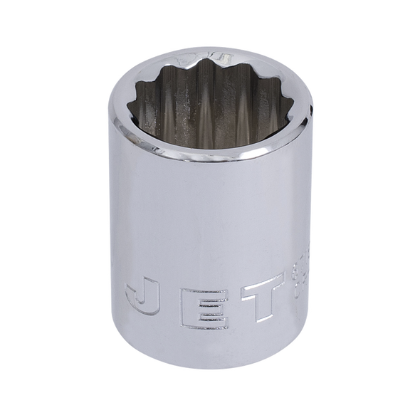 3/8" DR x 9mm Regular Chrome Socket - 12 Point