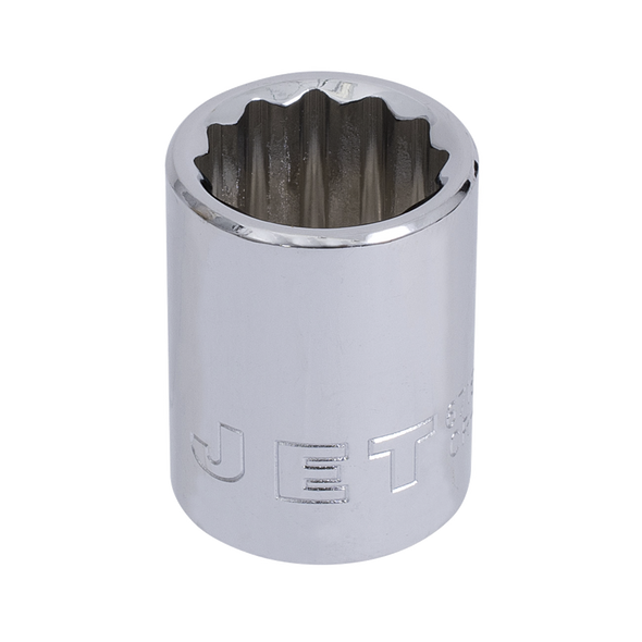 3/8" DR x 17mm Regular Chrome Socket - 12 Point