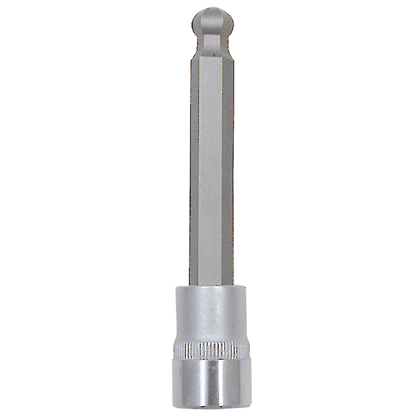 3/8" DR x 10mm S2 4" Long Ball Nose Hex Bit Socket