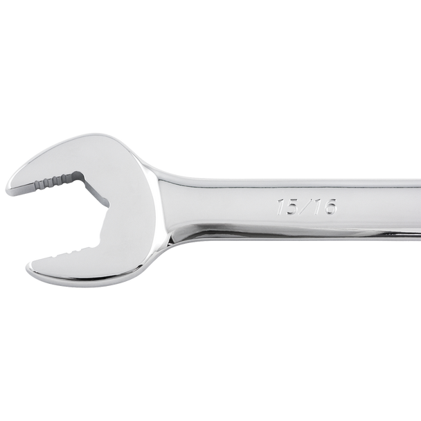 15/16" Fully Polished Long Pattern Combination Wrench