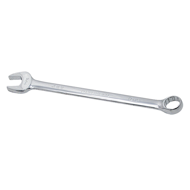 1-1/16" Fully Polished Long Pattern Combination Wrench