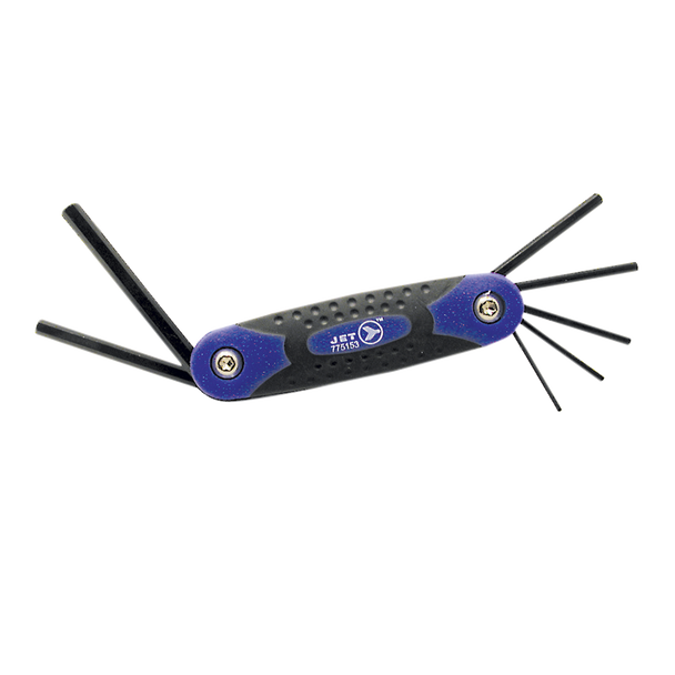 7 PC Metric Folding Hex Key Set