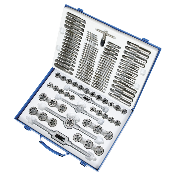 110 PC S.A.E./Metric Alloy tap and Die Set