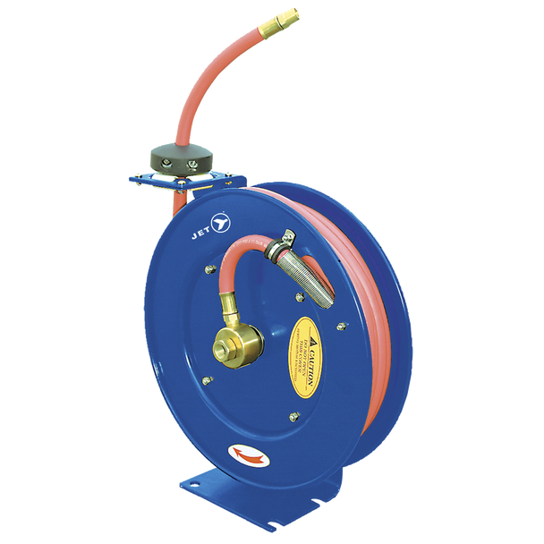 3/8" x 50' Retractable Air/Water Hose Reel  Heavy Duty