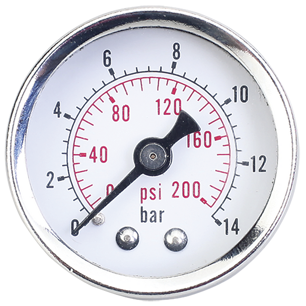 Pressure Gauge - 1/4" NPT Heavy Duty