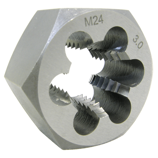16mm-1.5 Alloy Steel Metric Hex Dies (1-7/16" Hex)