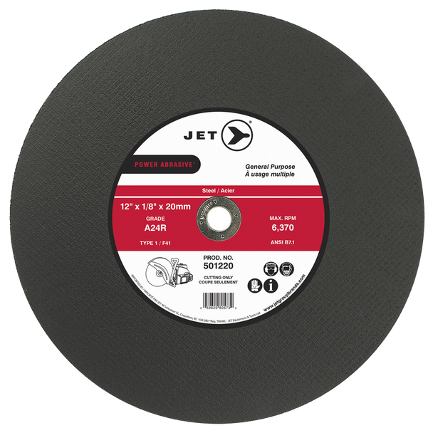 14 x 1/8 x 1 A24R POWER ABRASIVE T1 Cut-Off Wheel