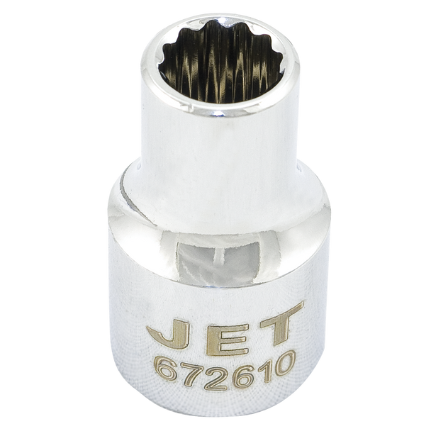 1/2" DR x 11mm Regular Chrome Socket - 12 Point 672611 CTEC Supply