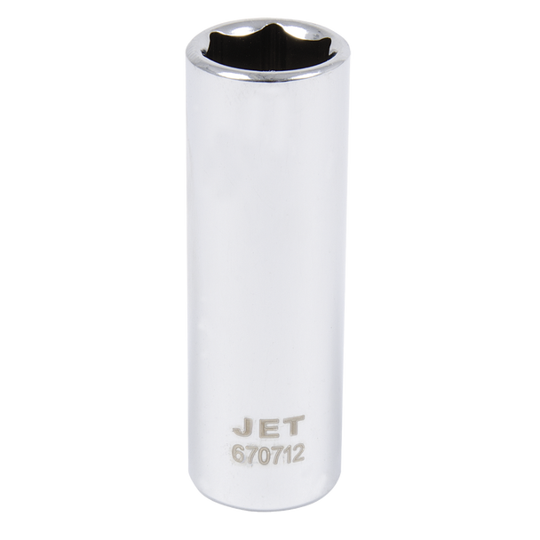 1/4" DR x 7mm Deep Chrome Socket - 6 Point