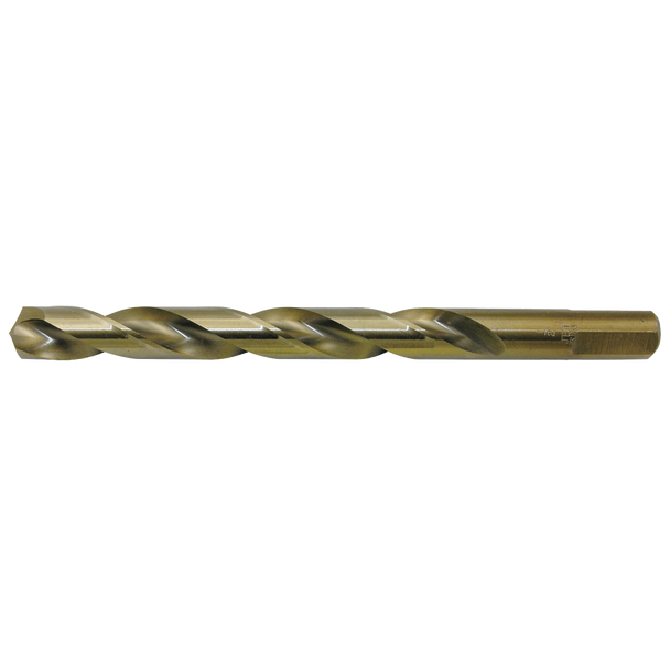 19/64" JET-KUT GOLD Super Premium M2 H.S.S. Jobber Drill Bit (6/Pkg)