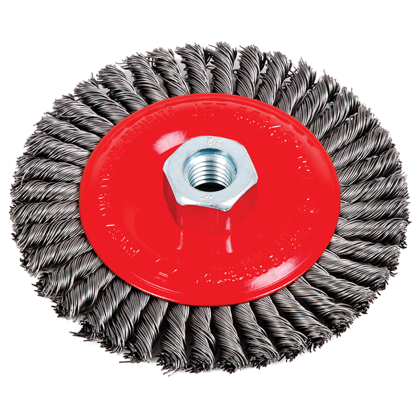 5 x 1/4 x 5/8-11NC Stringer Bead Brush - High Performance