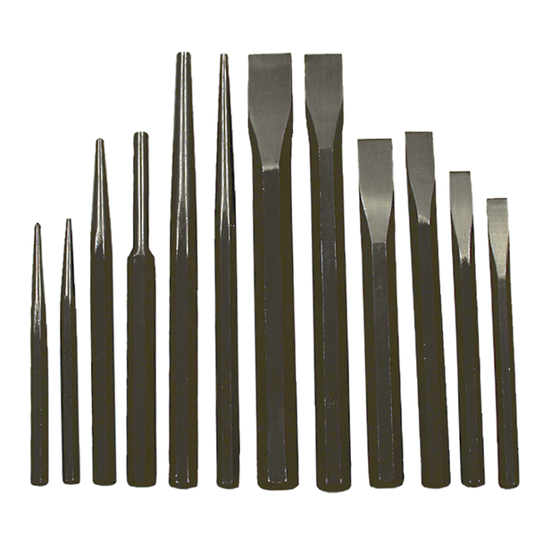 ITC Punch and Chisel Set - Jumbo - 12 PC