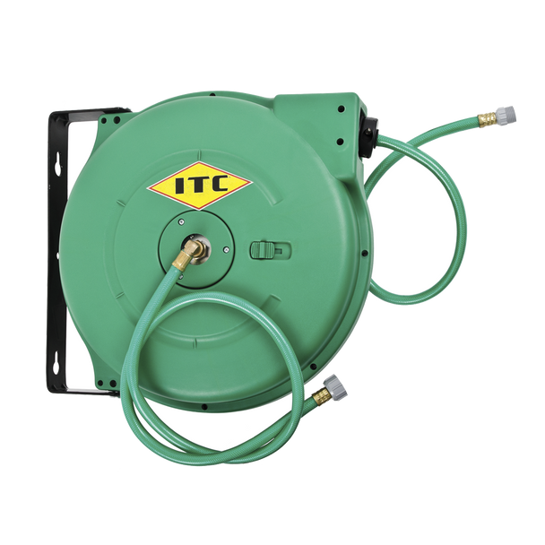 Water Hose Reel - Retractable - 1/2" X 65' - Polypropylene