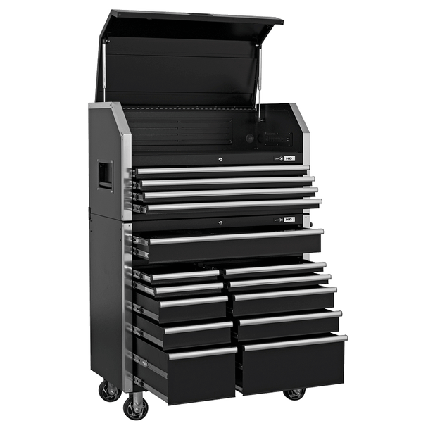 41" X 21" HD Series 15-Drawer Toolbox Combo