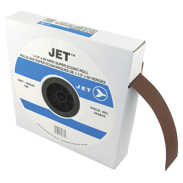 1-1/2 x 50 Yard A180 Abrasive Cloth Roll - General Purpose