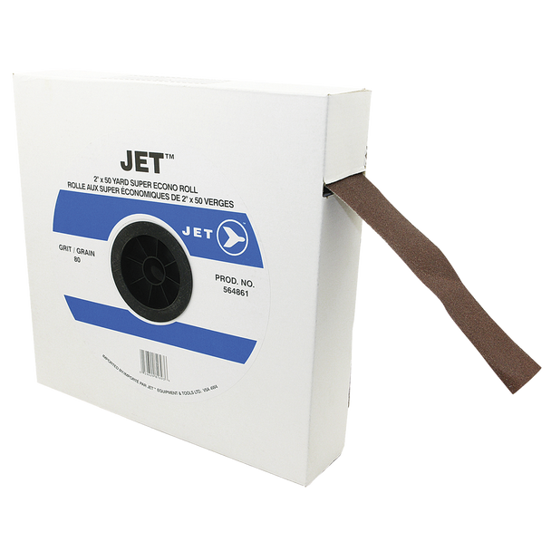 2 x 50 Yard A80 Abrasive Cloth Roll