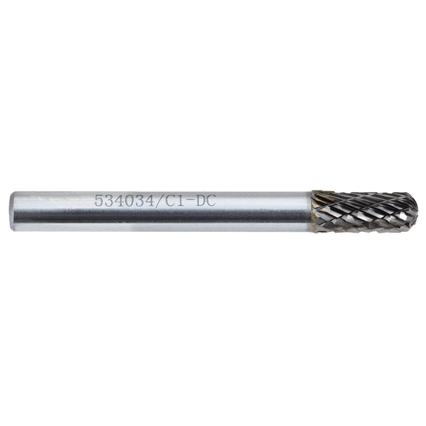 1/4" JET-KUT GP Round Nose Shape Carbide Bur