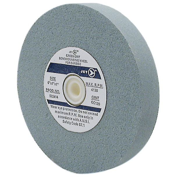 6 x 1 x 1 GC120 Bench Grinding Wheel