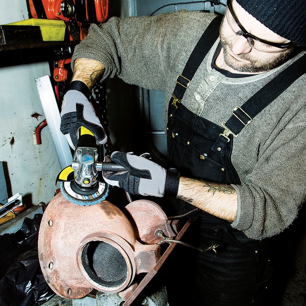 4-1/2 x 7/8 Fine POWERBLEND SCD T29 Surface Conditioning Flap Disc