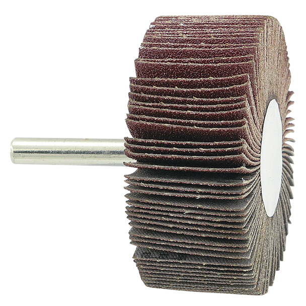 2-1/2 x 1 A120 1/4" Shaft Mounted Flapwheel 560275 CTEC Supply