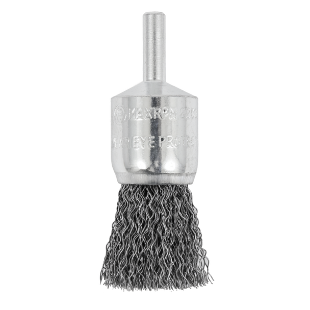 3/4 x 1/4" Shaft Mounted Crimped End Brush