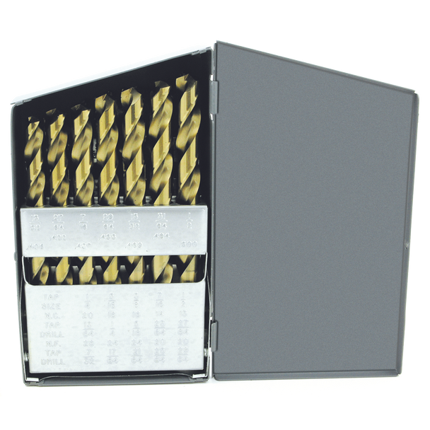 29 PC JET-KUT COBALT Super Premium Drill Bit Set