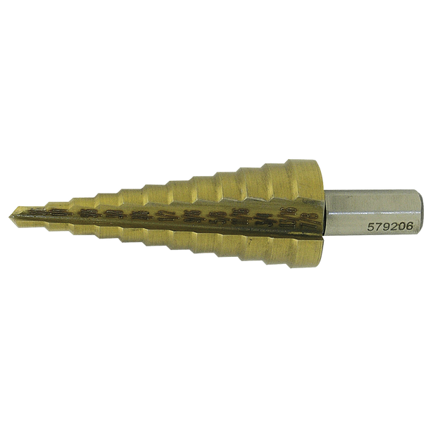 3/16" - 7/8" x 12 Step JET-KUT Super Premium M35 H.S.S. Step Drills