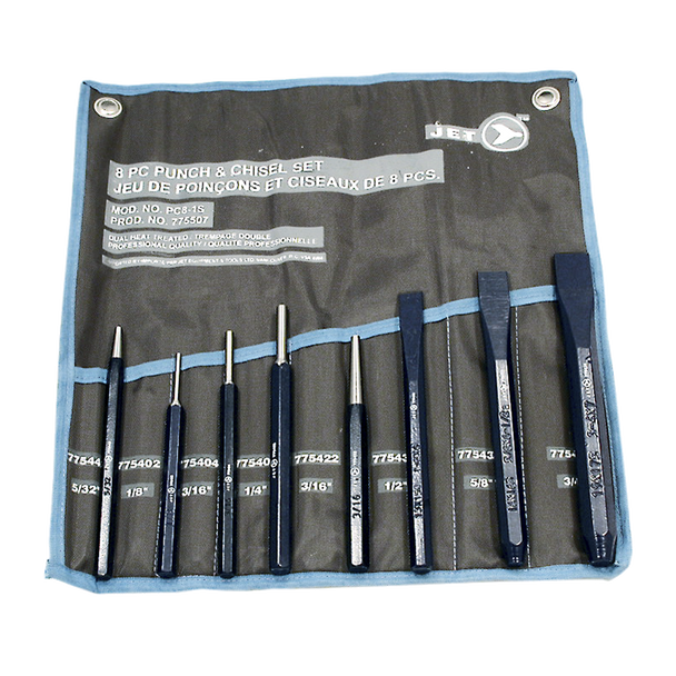 8 PC Punch and Chisel Set
