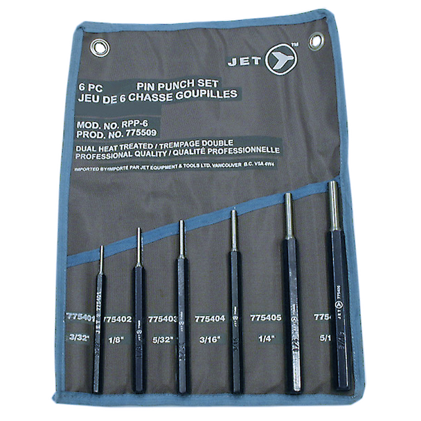 6 PC Pin Punch Set