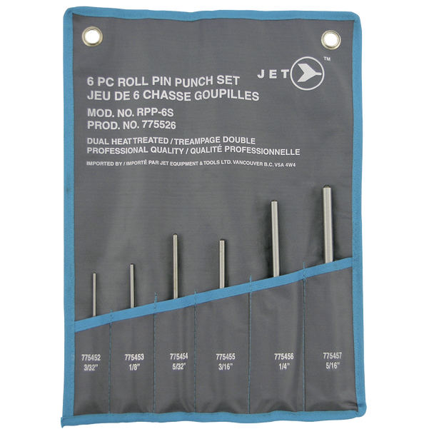 6 PC Roll Pin Punch Set