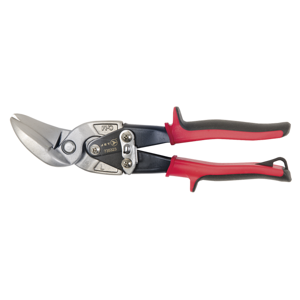 9-1/4" Left Cut Offset Aviation Snips - Super Heavy Duty