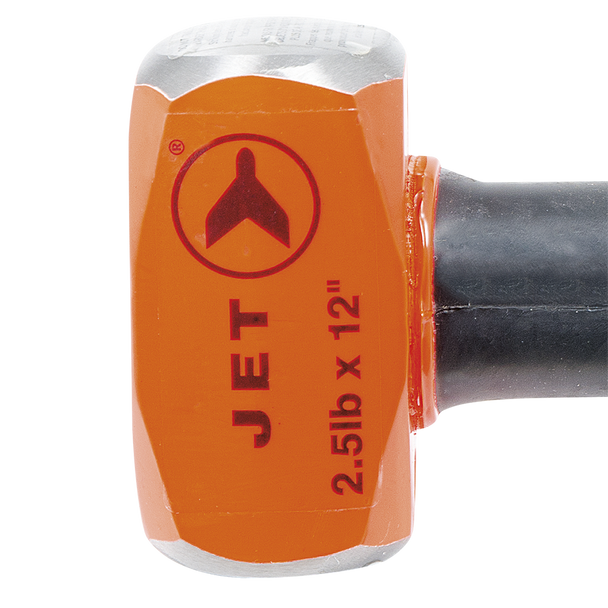 2.5 lb x 12" Indestructible Handle Sledge Hammer - Super Heavy Duty