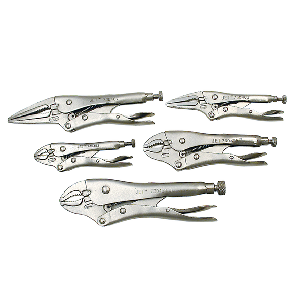 5 PC Locking Pliers Set - Super Heavy Duty