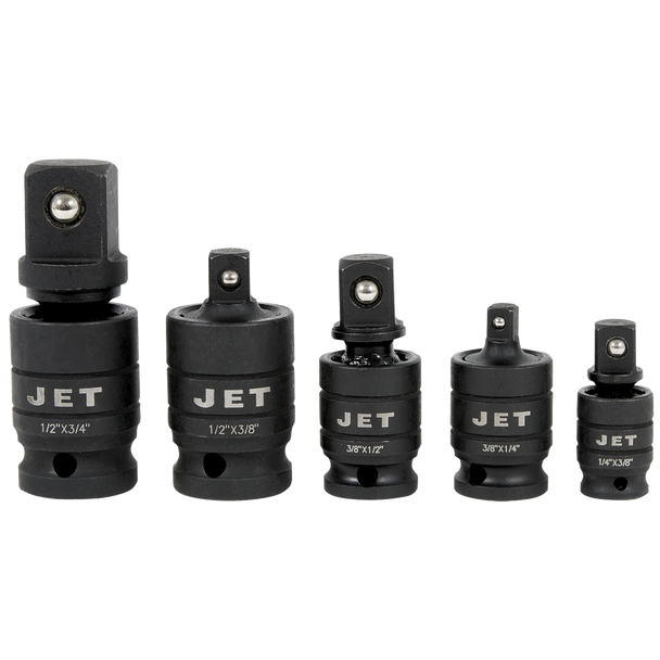 5 PC Pin Free Locking Impact U-Joint Adaptors